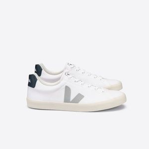 Veja Women's Esplar SE Sneaker in White Oxford & Grey Nautico US Women’s Size 8
